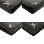 Louis Vuitton LV Blason Portefeuille Brother NM IC Leather Black Wallet — view 3