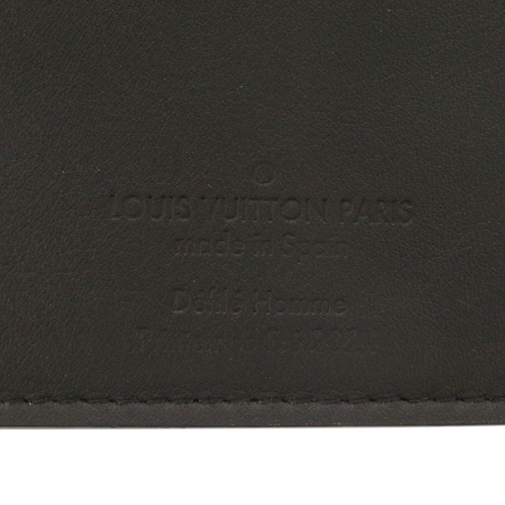 Louis Vuitton LV Blason Portefeuille Brother NM IC Leather Black Wallet — view 8