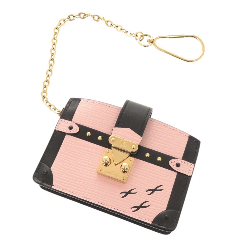Louis Vuitton Epi Trunk Multicult Rose Ballerine Card Case Coin — view 5