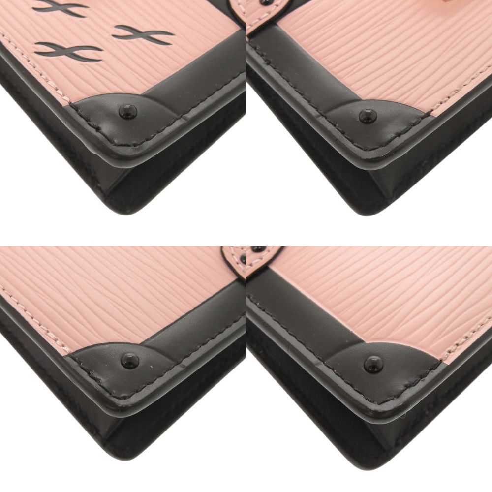 Louis Vuitton Epi Trunk Multicult Rose Ballerine Card Case Coin — view 4