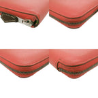 Hermes Azap Silk in Compact Veau Rose Gyople Coin Case Wallet — view 3