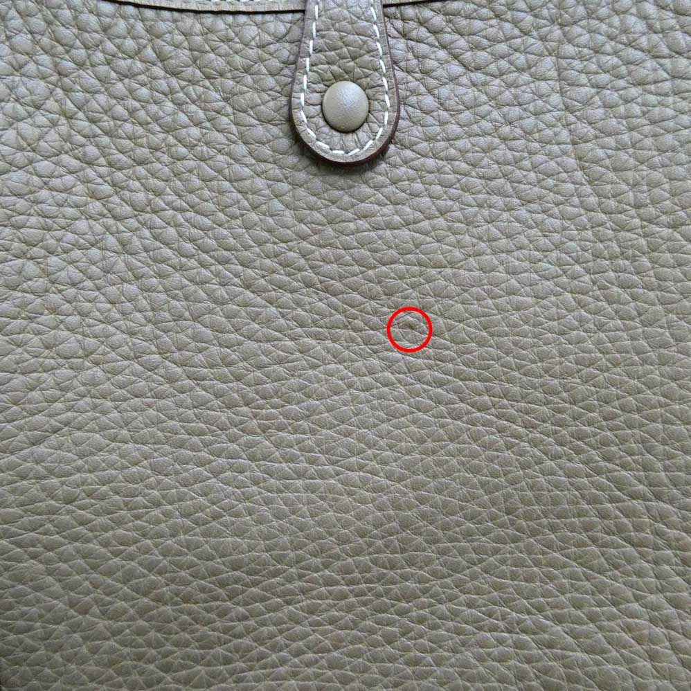 Hermes Evelyne TPM 16 Amazon Etoupe Taurillon Clemence Shoulder Bag — view 6