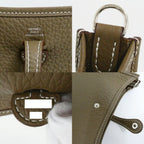 Hermes Evelyne TPM 16 Amazon Etoupe Taurillon Clemence Shoulder Bag — view 8