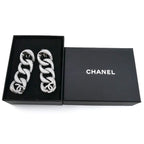 Chanel Metal CC Logo Long Earrings — view 6