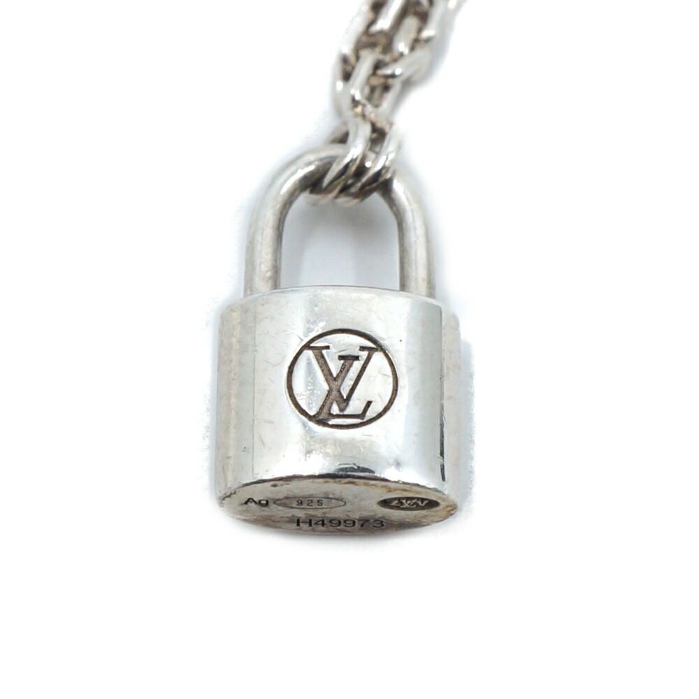 Louis Vuitton Bracelet Silver Lockit Padlock — view 4