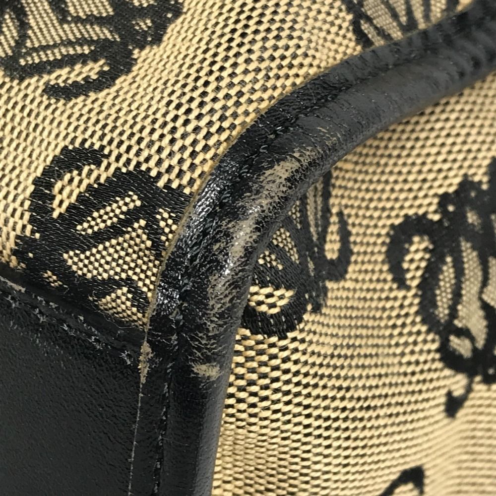 Loewe Business Bag Anagram Logo Leather Canvas Black — view 6
