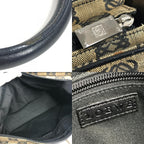 Loewe Business Bag Anagram Logo Leather Canvas Black — view 8