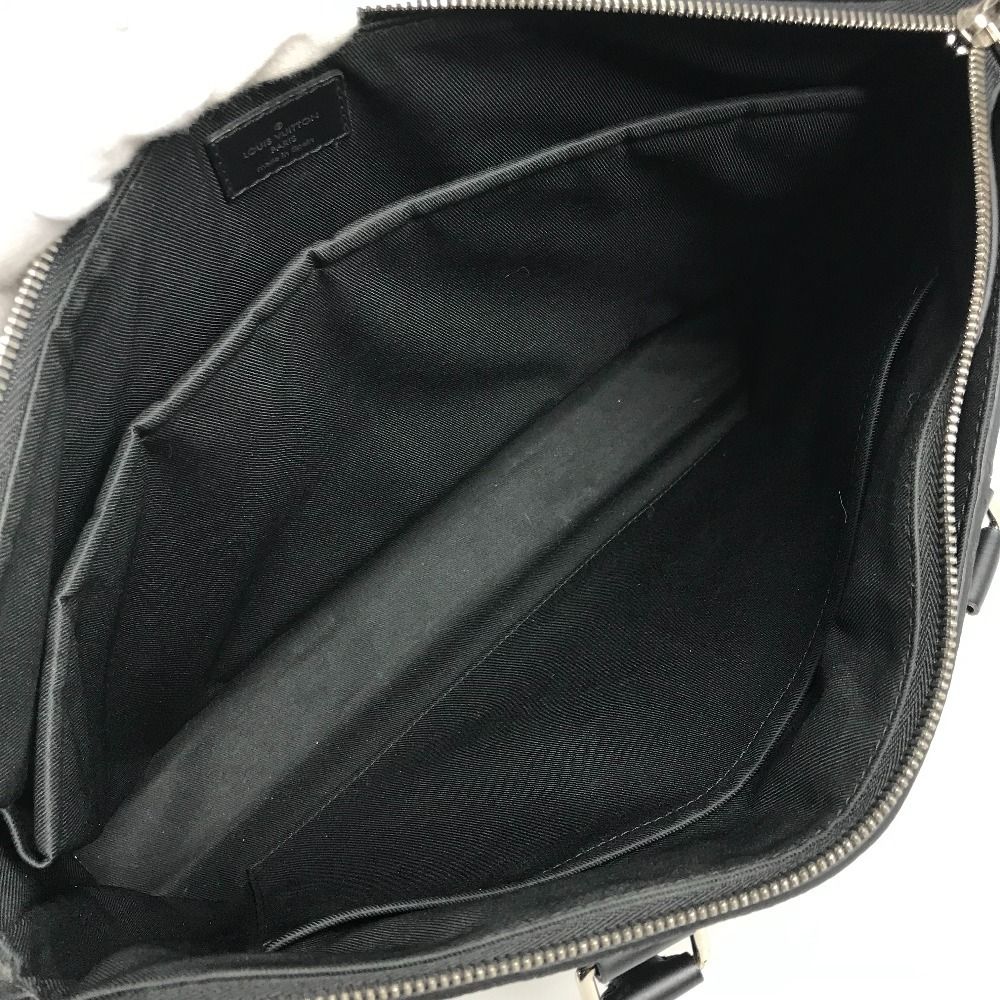 Louis Vuitton Business Anton Briefcase Damier Graphite Canvas Black — view 6