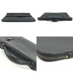 Hermes Business Bag Cerviette Leather Black — view 7
