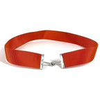 Hermes Belt Logo Canvas Orange — view 2