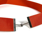 Hermes Belt Logo Canvas Orange — view 3