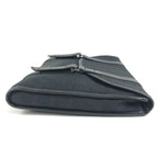 Gucci Clutch Logo GG Canvas Leather Black — view 4