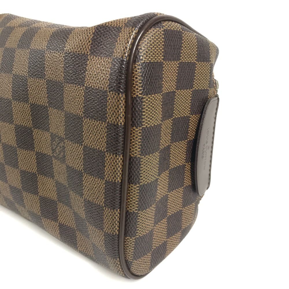 Louis Vuitton Second Bag Trousse Toilette King Damier Canvas Ebene Brown — view 7