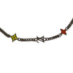 Louis Vuitton Necklace Monogram Low Metal Silver — view 2
