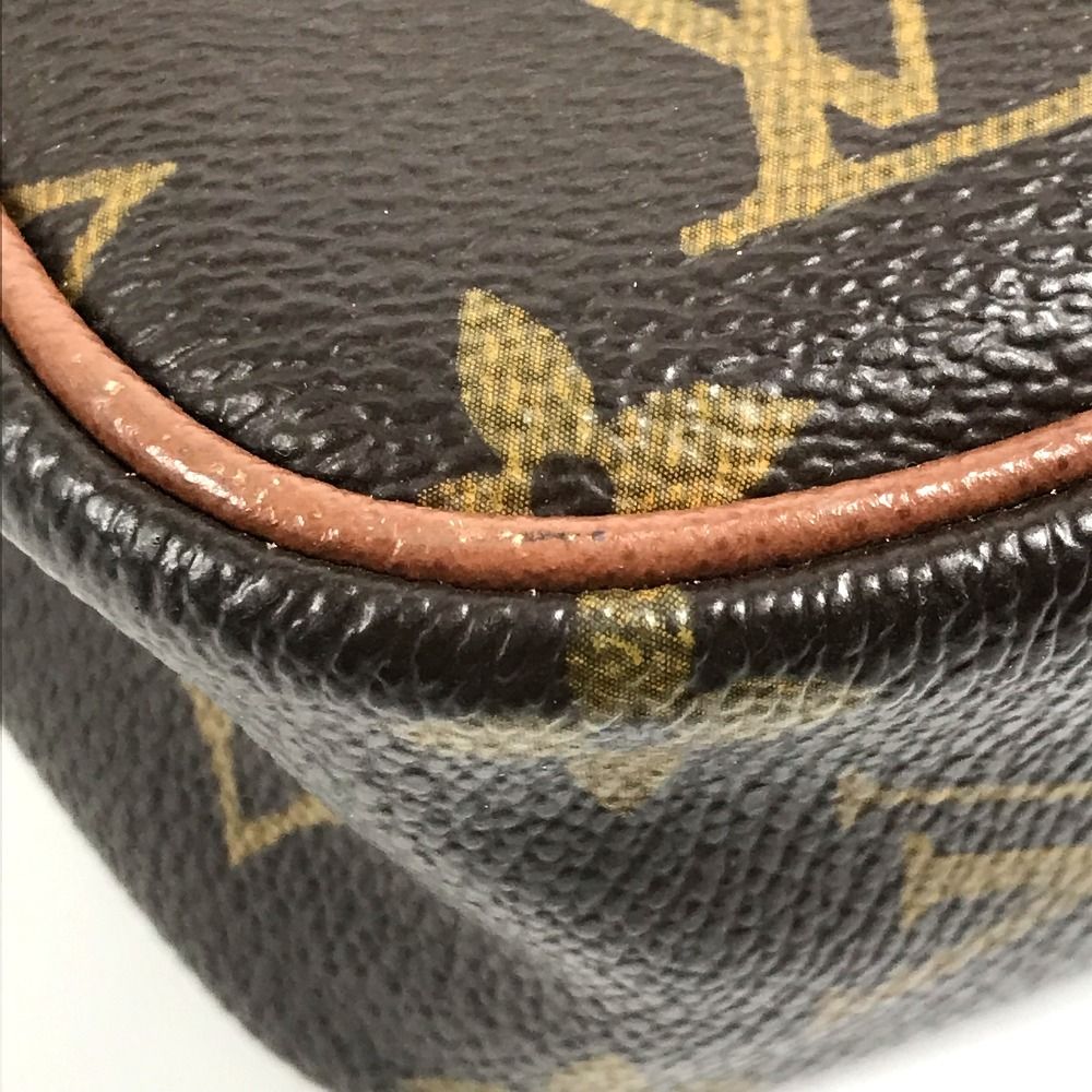 Louis Vuitton Shoulder Bag Petit Malso Monogram Canvas Brown — view 7