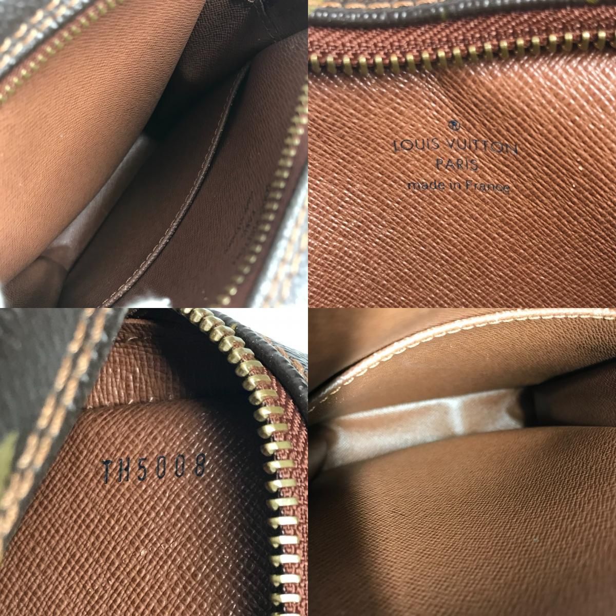 Louis Vuitton Shoulder Bag Petit Malso Monogram Canvas Brown — view 9