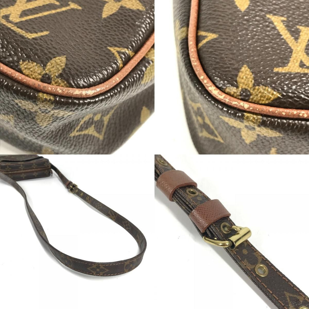 Louis Vuitton Shoulder Bag Petit Malso Monogram Canvas Brown — view 8