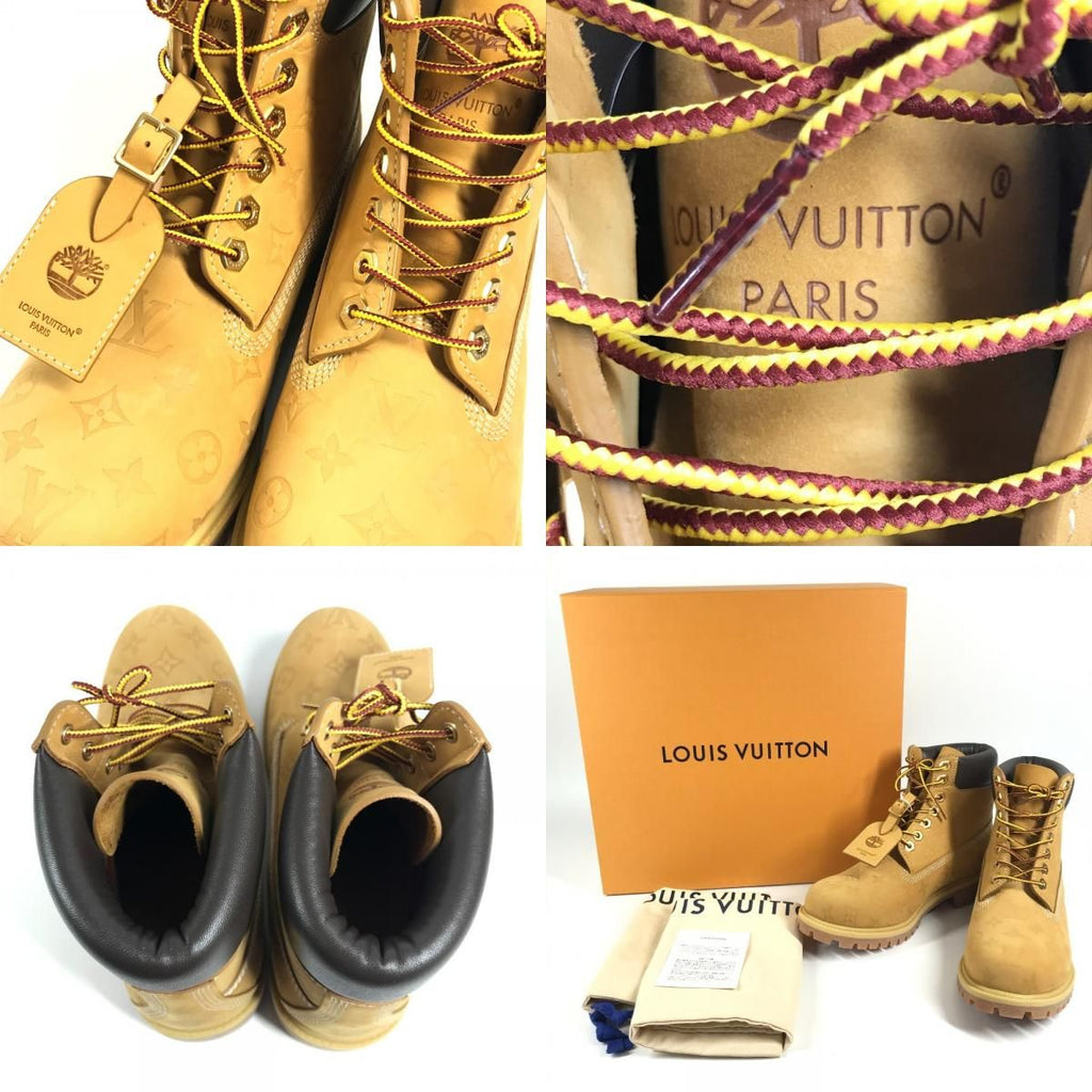 Louis Vuitton Boots Ankle Beige — view 9