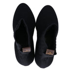 Louis Vuitton Monogram Socks Heel Boots 38 — view 5