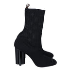 Louis Vuitton Monogram Socks Heel Boots 38 — view 4