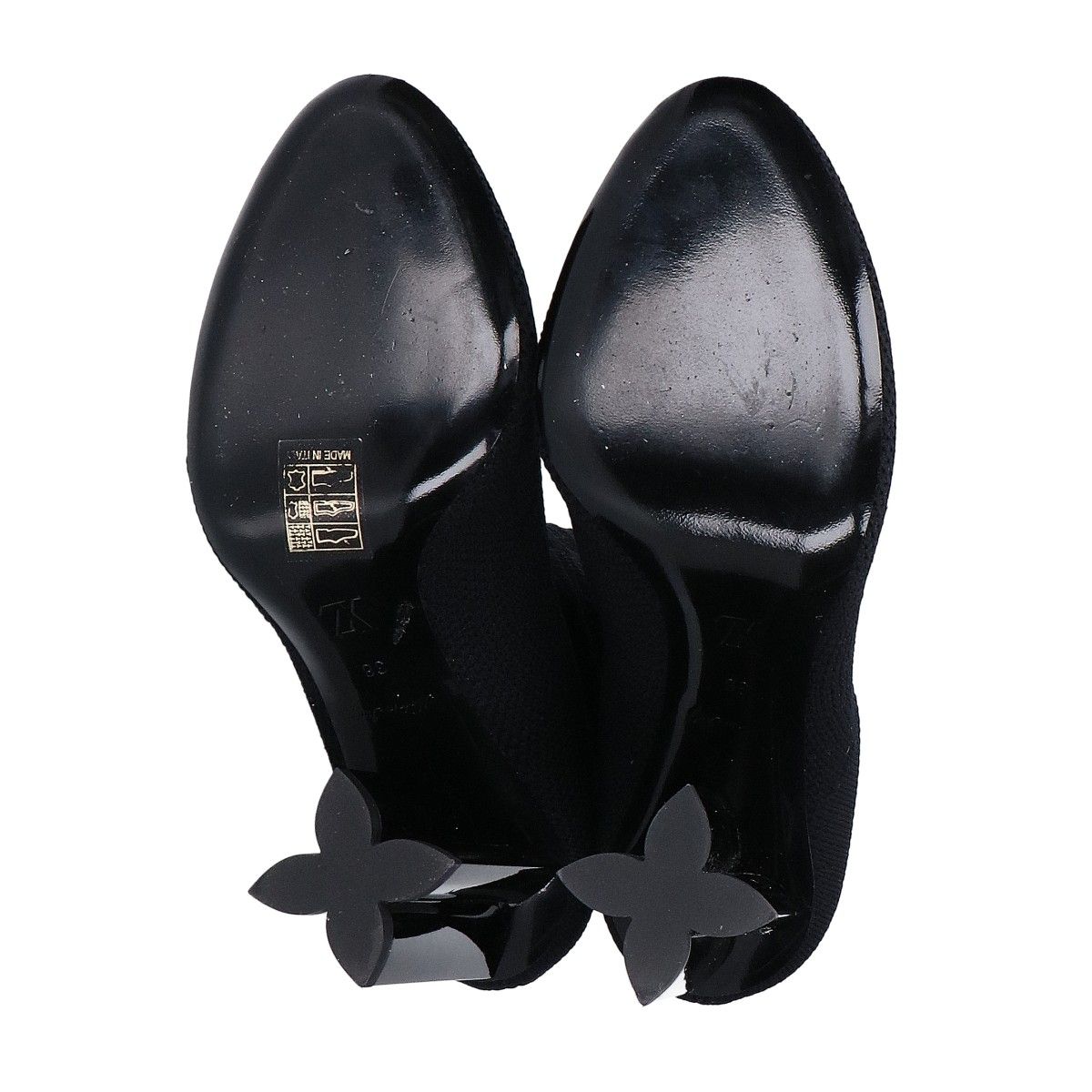 Louis Vuitton Monogram Socks Heel Boots 38 — view 6