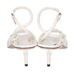 Louis Vuitton Nova Line Icon Logo Leather Sandals 35.5 — view 3