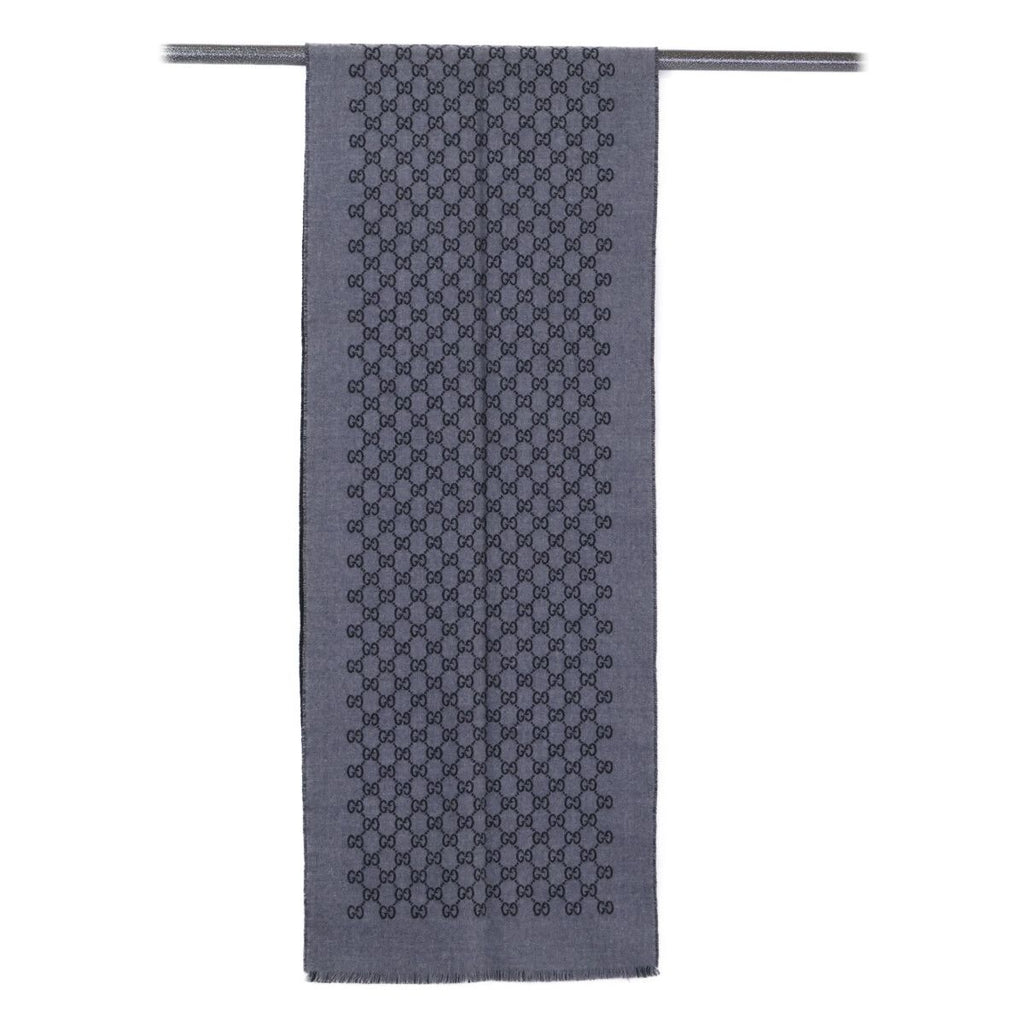 Gucci GG Pattern Double Jacquard Scarf — view 3