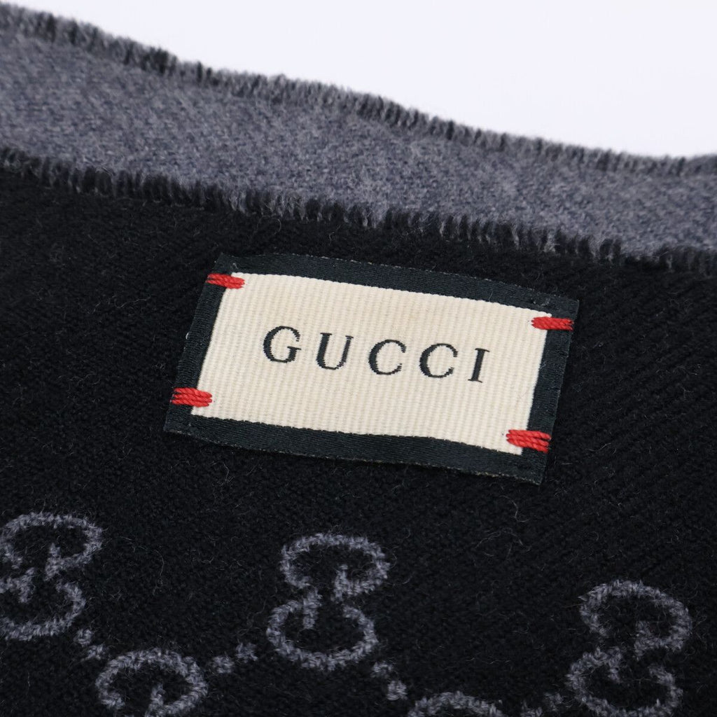 Gucci GG Pattern Double Jacquard Scarf — view 5