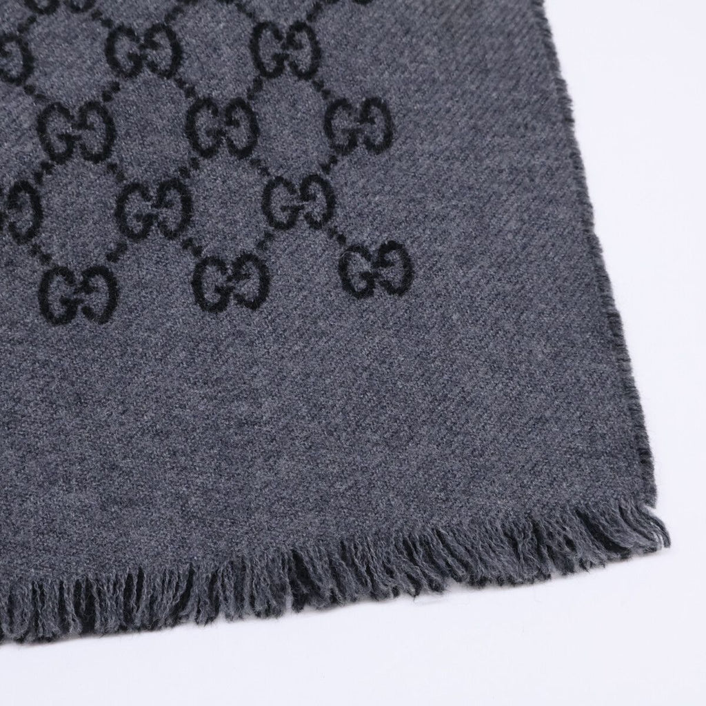 Gucci GG Pattern Double Jacquard Scarf — view 4