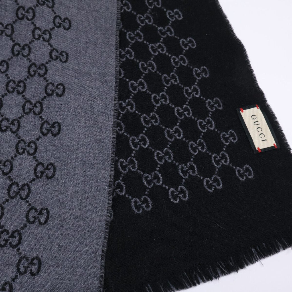 Gucci GG Pattern Double Jacquard Scarf — view 6