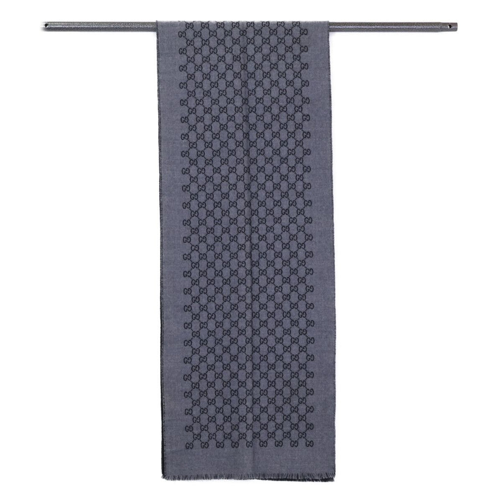 Gucci GG Pattern Double Jacquard Scarf — view 2