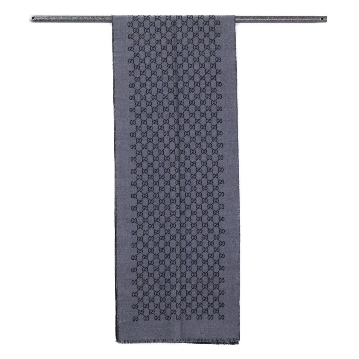 Gucci GG Pattern Double Jacquard Scarf — view 2