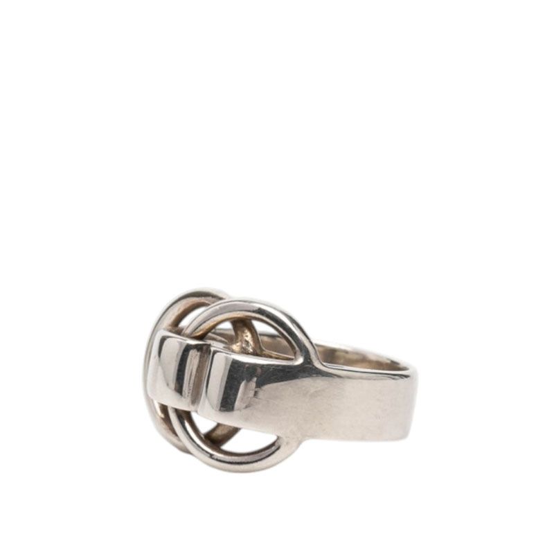 Hermes de the Nouveau Vintage Ring Silver — view 2