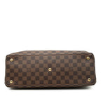Louis Vuitton Damier LV Riverside 2-Way Shoulder Bag Ebene Brown Black Leather — view 3