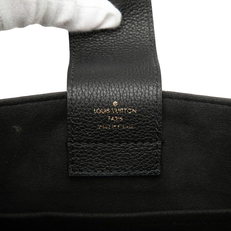 Louis Vuitton Damier LV Riverside 2-Way Shoulder Bag Ebene Brown Black Leather — view 5