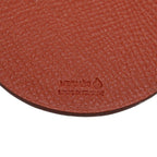Hermes Petit Ash Monki Charm Brown Red Beige Veau Epsom Buffalo Horn Keychain — view 3