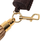 Louis Vuitton Bijou Sac Rainbow Pom Tassel Bag Charm Key Holder Gold Brown — view 3