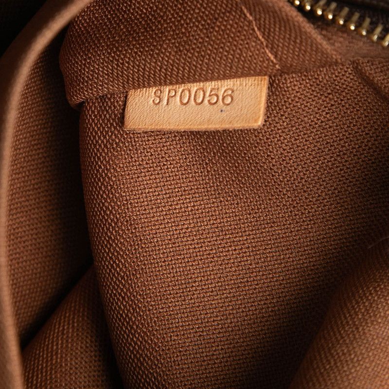 Louis Vuitton Monogram Bumbag Bosphore Belt Bag Brown Leather — view 6