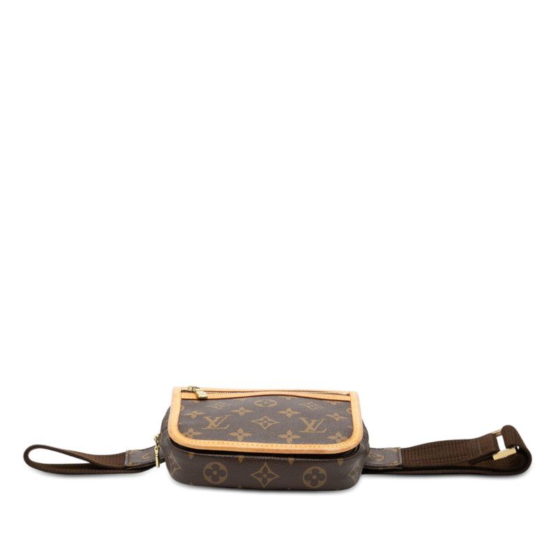 Louis Vuitton Monogram Bumbag Bosphore Belt Bag Brown Leather — view 3