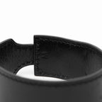 Hermes Artemis Bracelet Black Gold Leather Plated — view 5