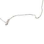 Gucci Circle Necklace 18k White Gold Diamond — view 4