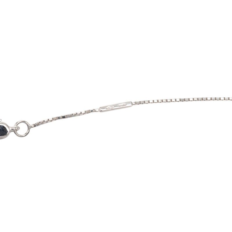 Gucci Circle Necklace 18k White Gold Diamond — view 5