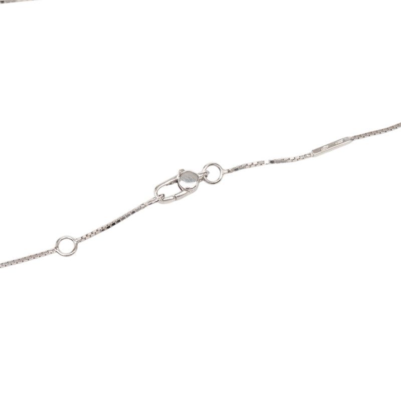 Gucci Circle Necklace 18k White Gold Diamond — view 3