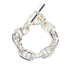 Hermes Chaine D'ancre TGM 10 Links Bracelet Silver — view 2