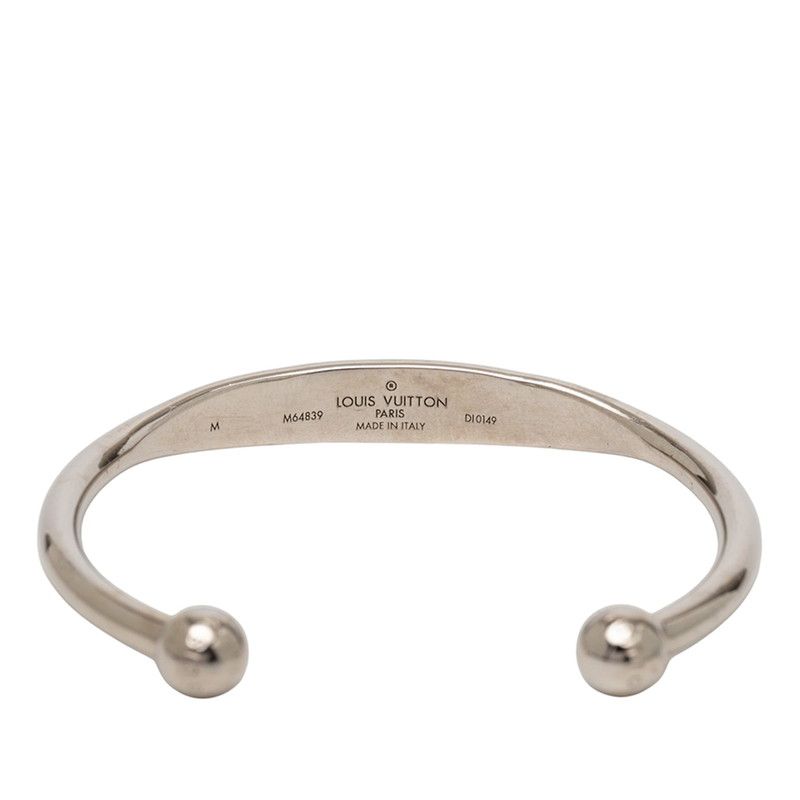 Louis Vuitton Monogram Jonck Bracelet M Silver Metal — view 4