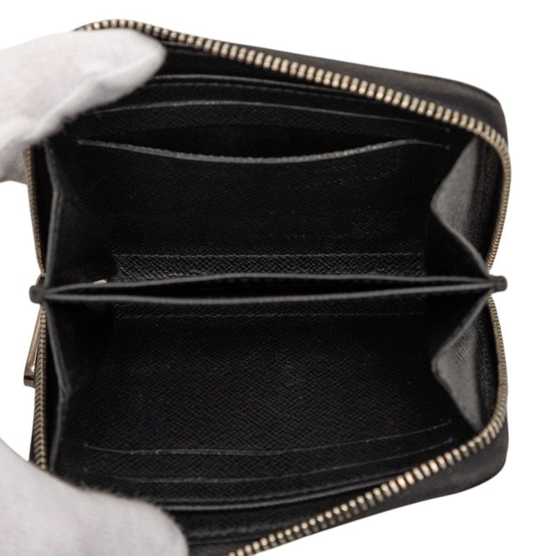 Louis Vuitton Epi Coin Purse Noir Black Leather — view 4