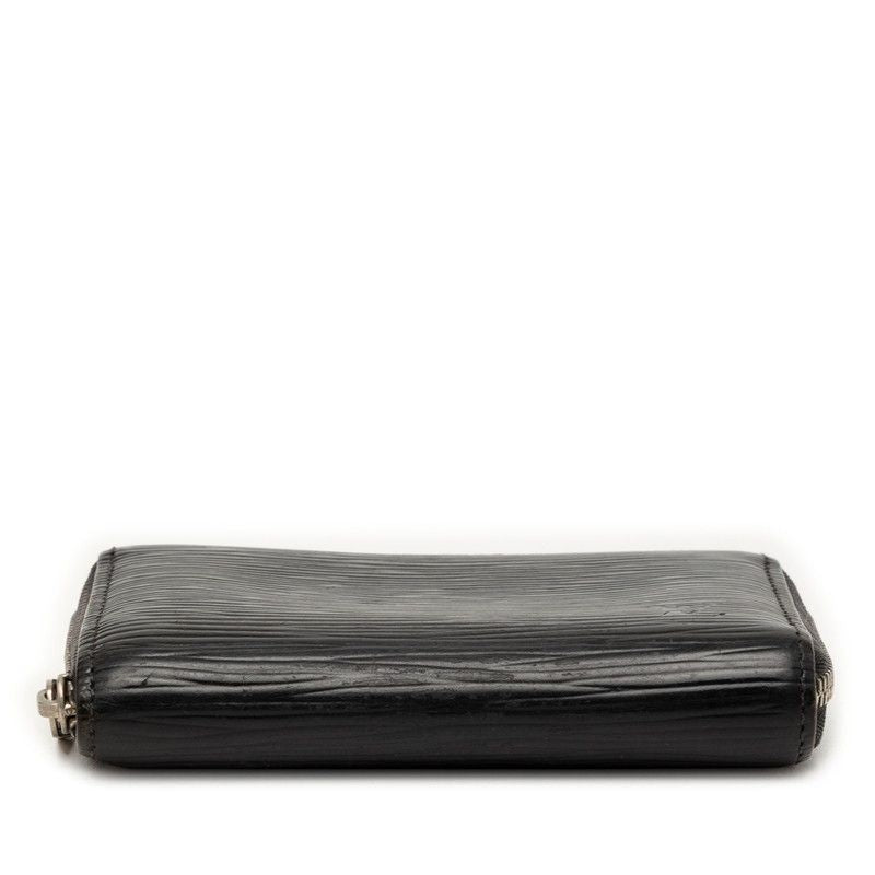 Louis Vuitton Epi Coin Purse Noir Black Leather — view 3