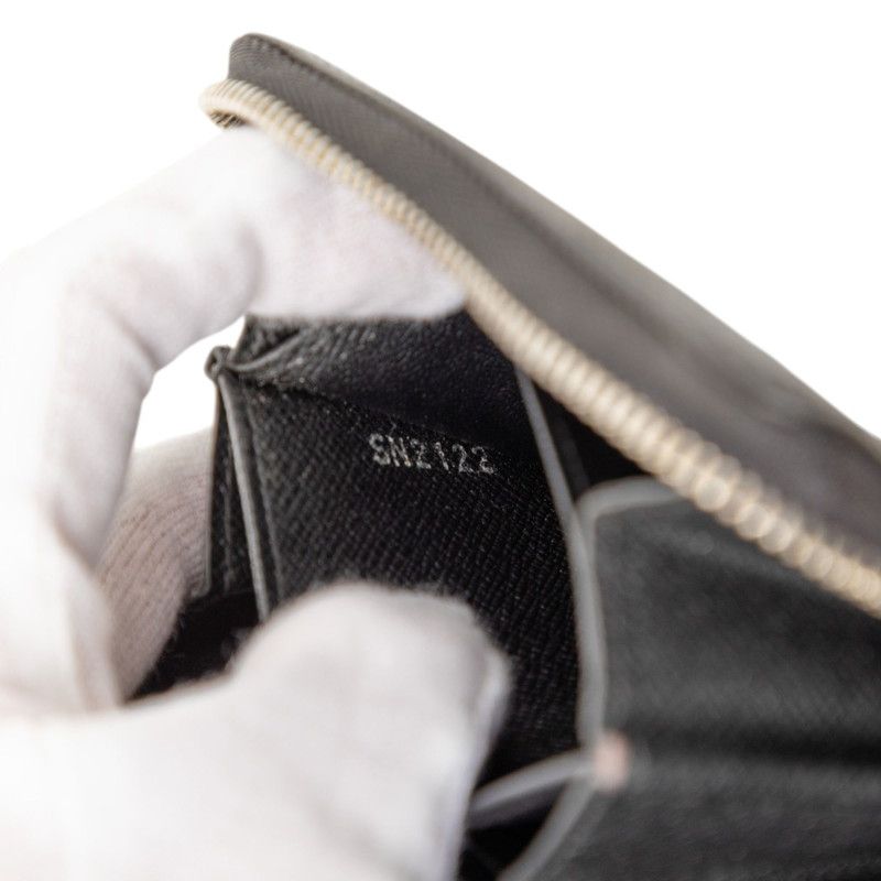 Louis Vuitton Epi Coin Purse Noir Black Leather — view 6