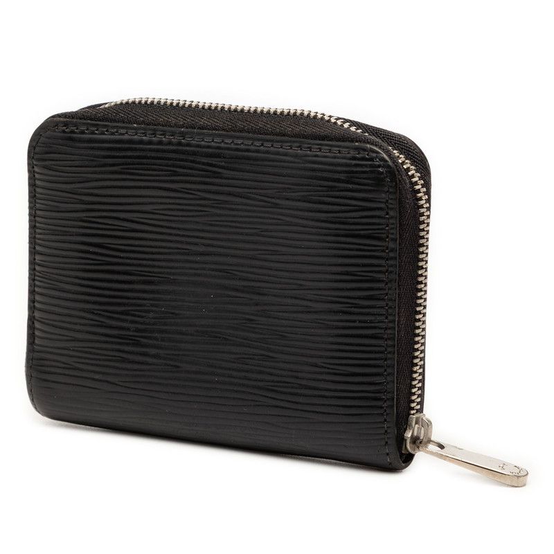Louis Vuitton Epi Coin Purse Noir Black Leather — view 2