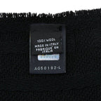 Fendi Fflogo Scarf Black Wool — view 3